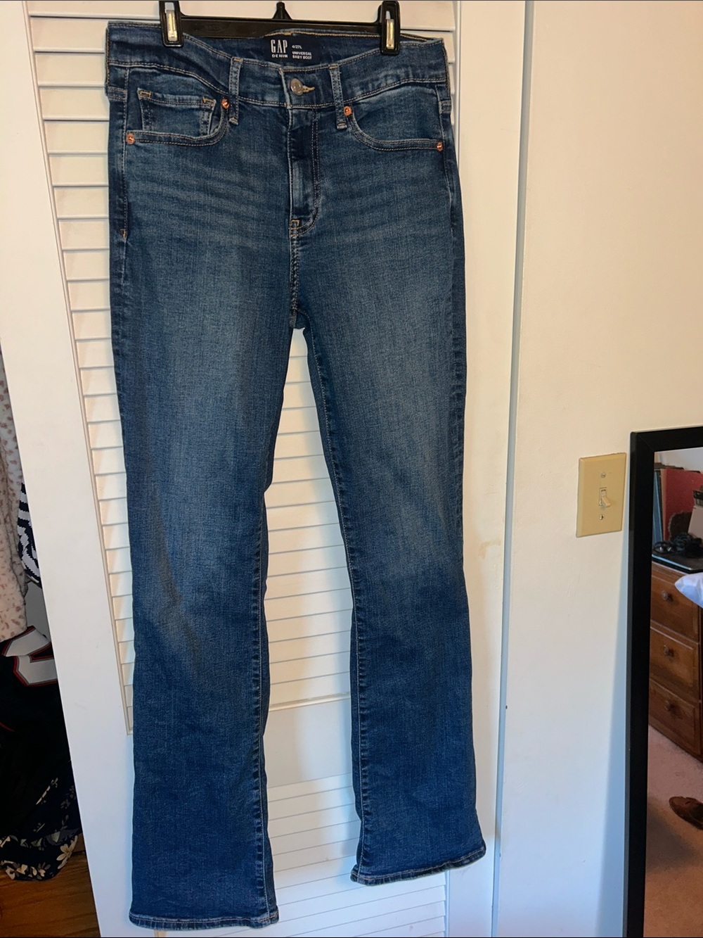 GAP Women's Dark Blue Bootcut Jeans